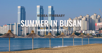 summer travel in busan korea